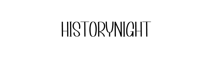 History Night  Скачать бесплатные шрифты