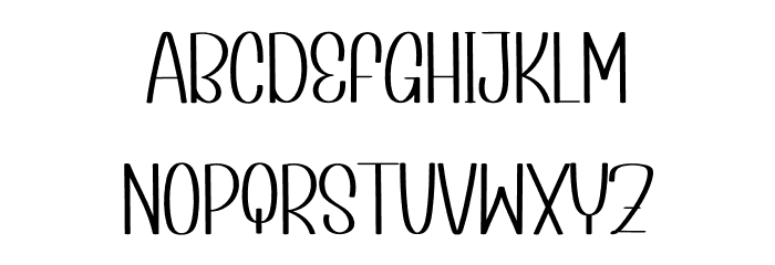 History Night Font UPPERCASE