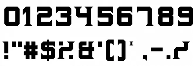 History Regular Font OTHER CHARS