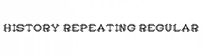 History Repeating Regular  Fuentes Gratis Descargar