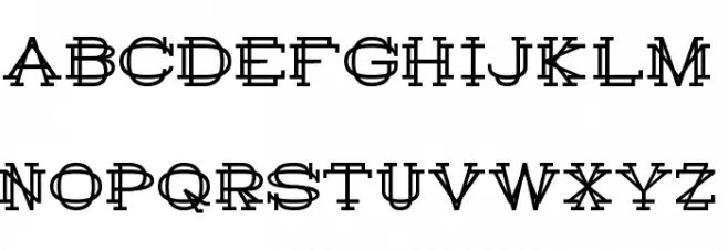 History Repeating Regular Schriftart Groß
