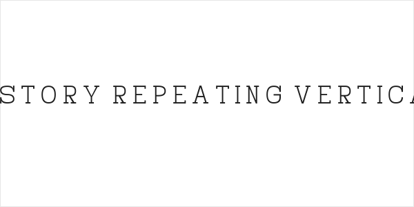 History Repeating Vertical Logo