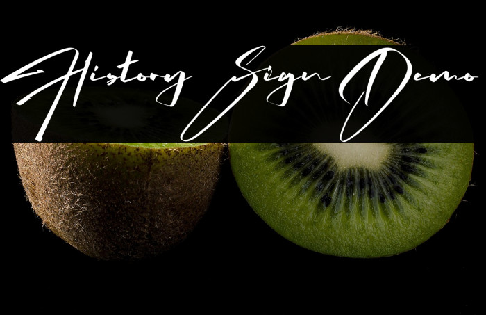 History Sign Demo Example 3