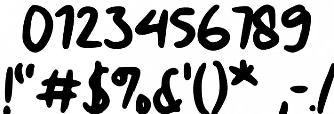 History Walker GT Demo Font OTHER CHARS