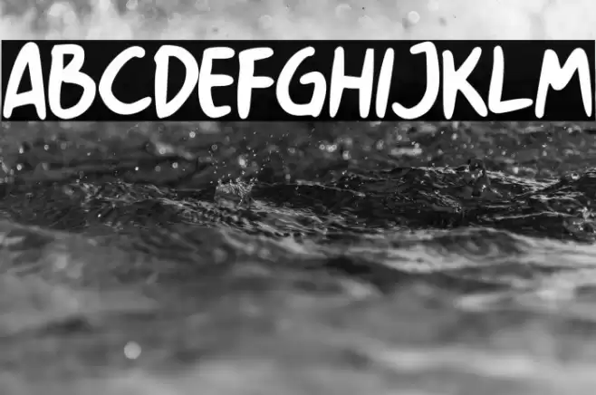 History Walker GT Demo Font examples