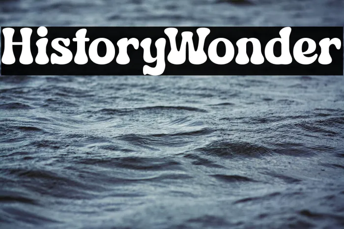 History Wonder Example 2