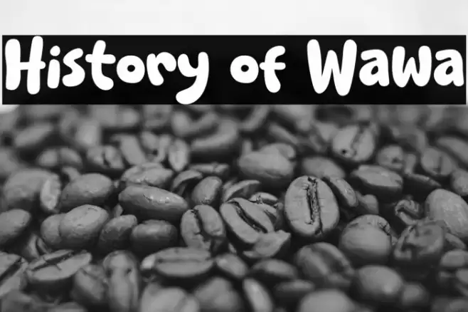 History of Wawa Font examples