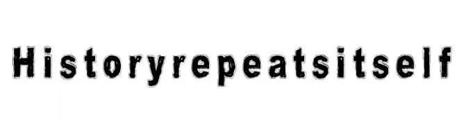 History repeats itself  免费字体下载