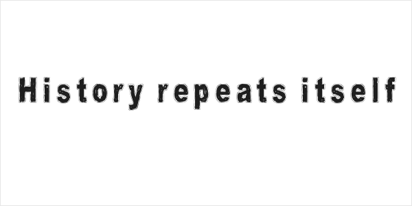 History repeats itself Logo
