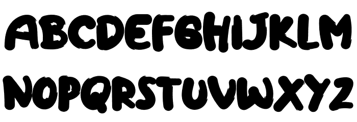 History Font LOWERCASE