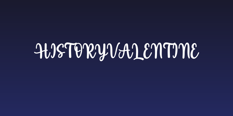 HistoryValentine Social Header