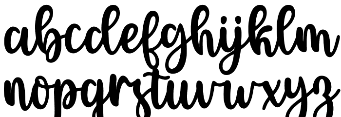 HistoryValentine Font LOWERCASE