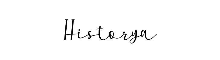 History Font LOWERCASE