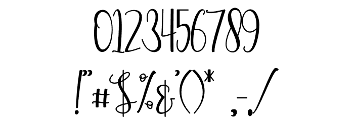 Historya Font OTHER CHARS