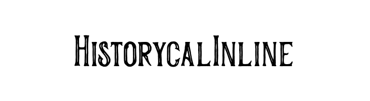 HistorycalInline  Frei Schriftart Herunterladen
