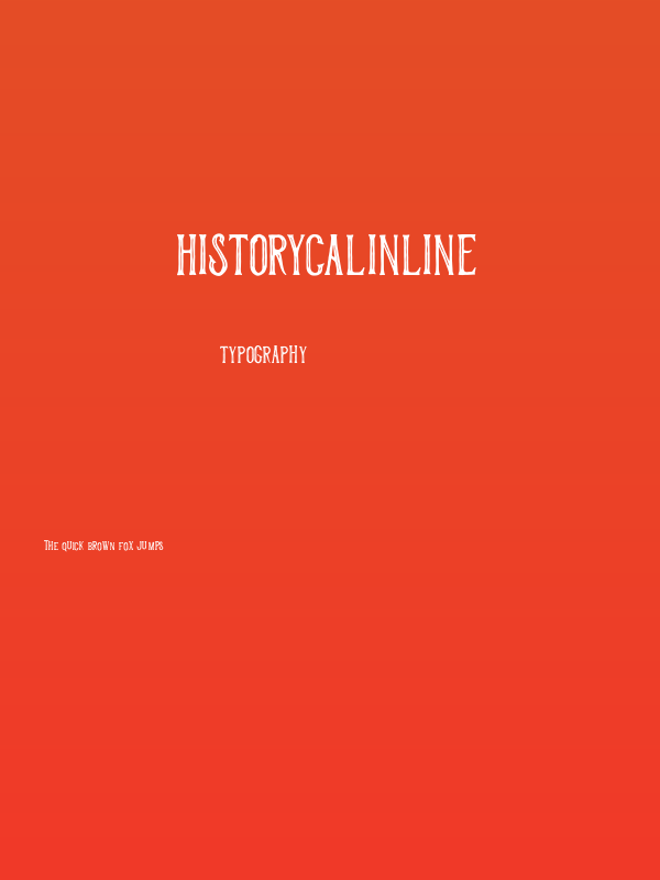 HistorycalInline Poster