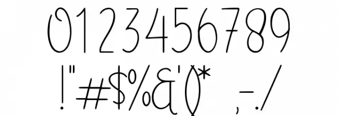 Historyline Font OTHER CHARS