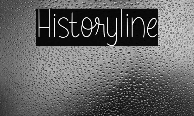 Historyline Font examples
