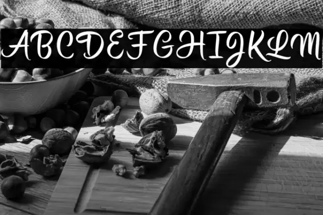 HisyamFacelift Font examples