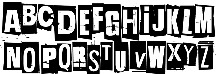 Hit me, punk! 01 Font LOWERCASE