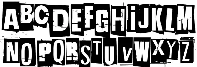 Hit me, punk! 01 Font LOWERCASE
