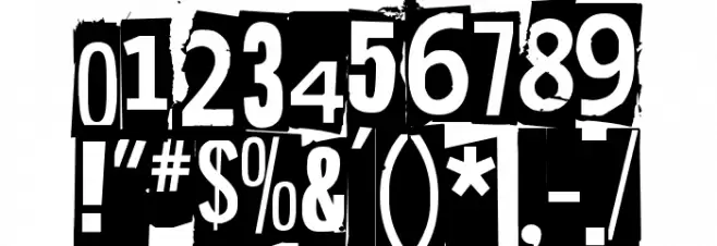 Hit me, punk! 02 Font OTHER CHARS