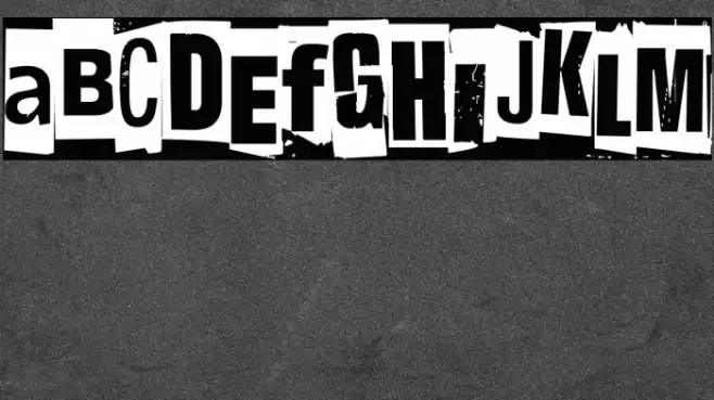 Hit me, punk! 02 Font examples