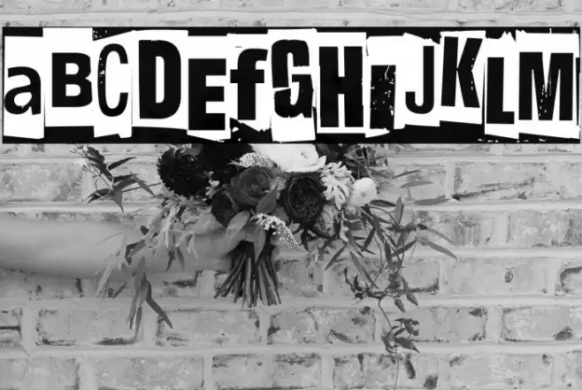 Hit me, punk! 02 Font examples