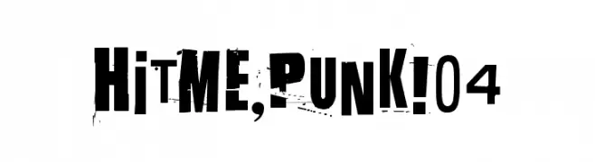 Hit me, punk! 04  تنزيل الخطوط