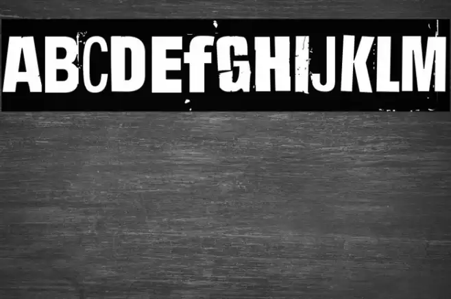 Hit me, punk! 05 Font examples