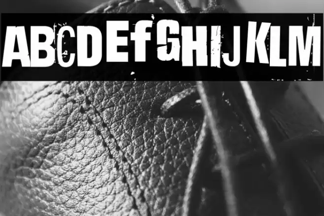 Hit me, punk! 07 Font examples