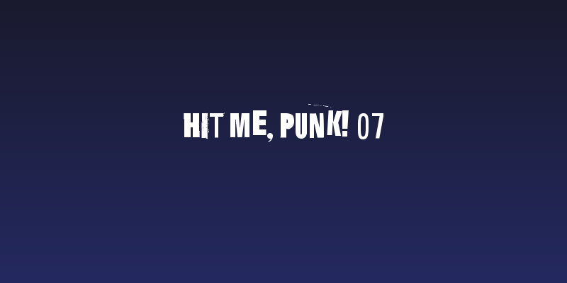 Hit me, punk! 07 Social Header