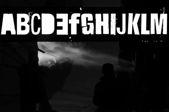 Hit me, punk! 09 Font examples