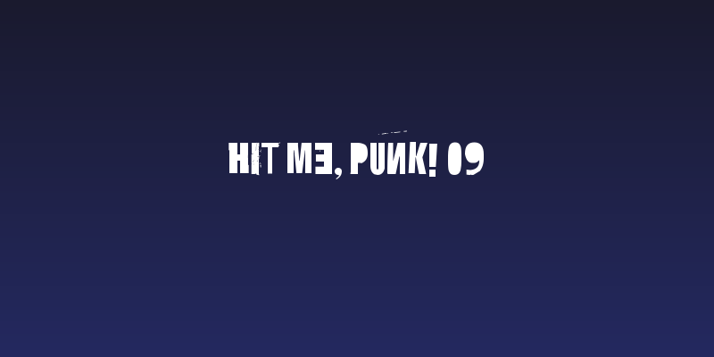 Hit me, punk! 09 Social Header