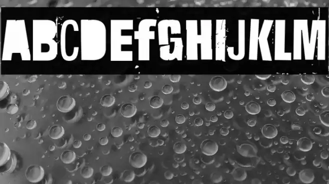 Hit me, punk! 10 Font examples