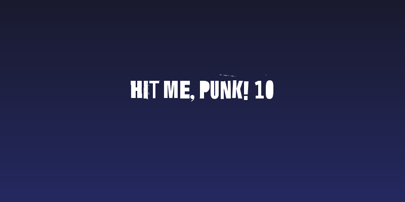 Hit me, punk! 10 Social Header