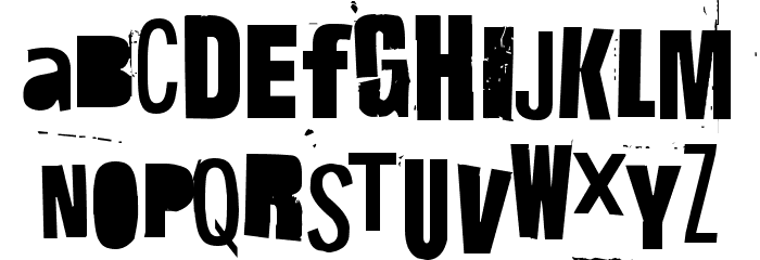 Hit me, punk! 11 Font - FFonts.net