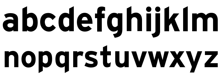 Hit the Road Regular Font LOWERCASE