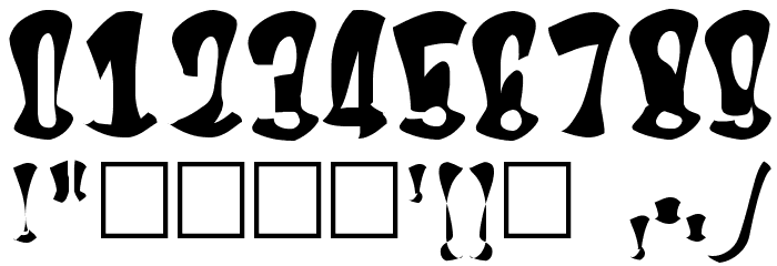 HitMe Font OTHER CHARS