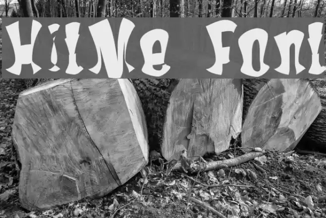 HitMe Fonte examples