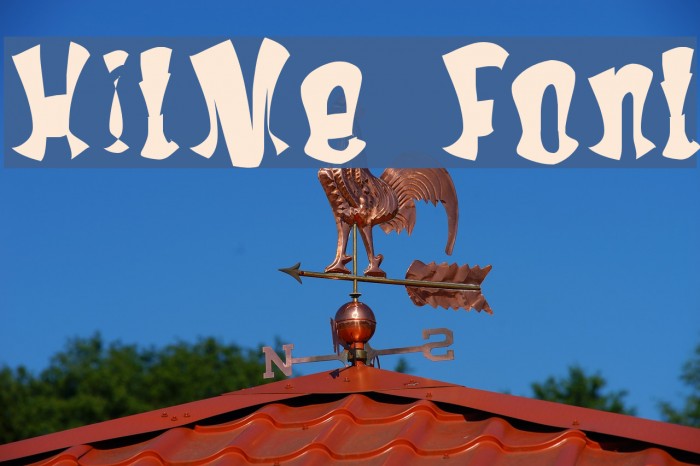 HitMe Font examples