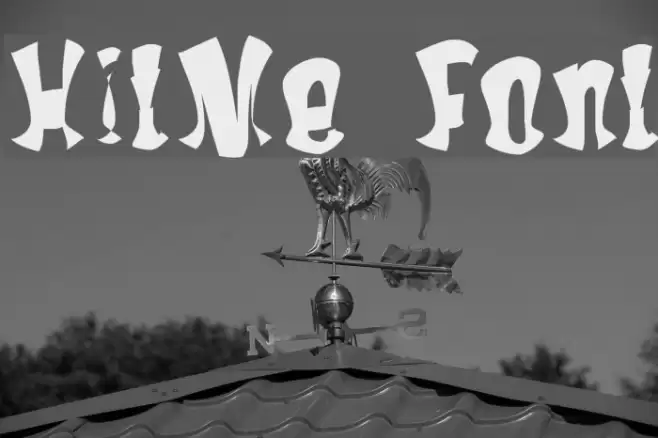 HitMe Fonte examples