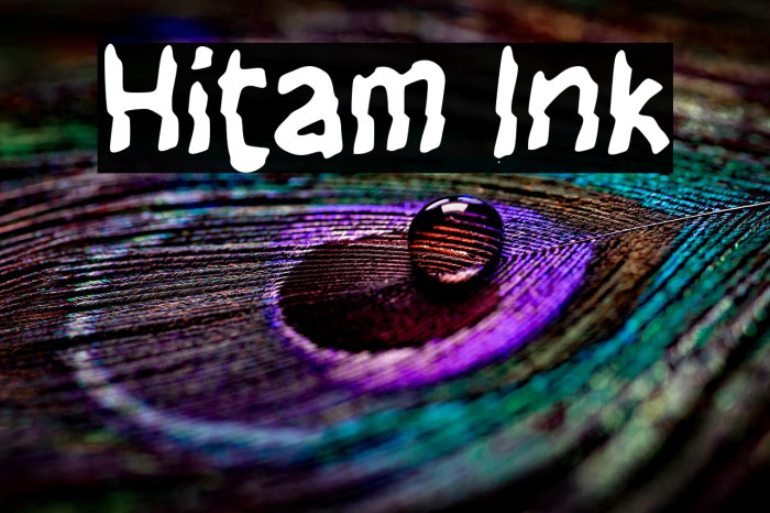 Hitam Ink Example 1