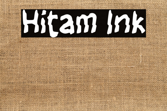 Hitam Ink Example 3