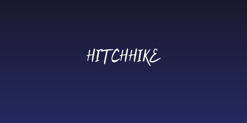 HitchHike Social Header