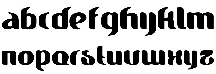 Hitch Font LOWERCASE