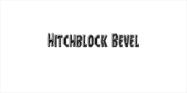 Hitchblock Bevel Logo