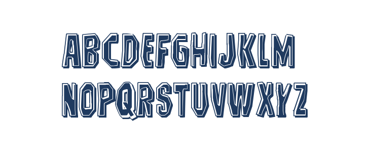 Hitchblock Bevel Lowercase