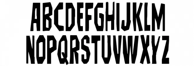 Hitchblock Condensed Fuentes MAYÚSCULAS