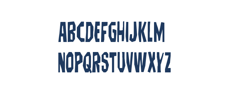 Hitchblock Condensed Lowercase